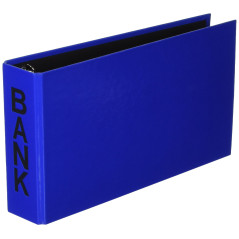 Aulfes 40801-06 Classeur pour relevés de compte 250 x 140 x 50 mm (Bleu) (Import Allemagne)