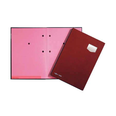 Pagna Parapheur "de Luxe" A4 10 Compartiments Rouge