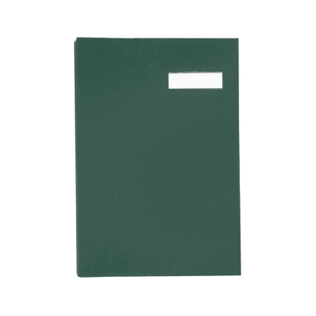 Pagna Porte-signatures 20 pièces avec couverture en lin, dos extensible