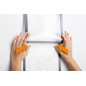 Durable 484301 Cadre d'affichage Duraframe Wallpaper avec Languettes Adhésives Amovibles pour Surfaces Délicates ou Non Lisses F Durable 484301 Cadre d'affichage Duraframe Wallpaper avec Languettes Adhésives Amovibles pour Surfaces Délicates ou Non Lisses F