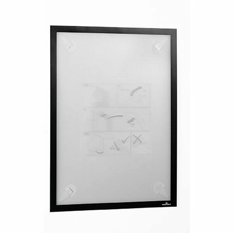 Durable 484401 Cadre d'affichage Duraframe Wallpaper avec Languettes Adhésives Amovibles pour Surfaces Délicates ou Non Lisses F Durable 484401 Cadre d'affichage Duraframe Wallpaper avec Languettes Adhésives Amovibles pour Surfaces Délicates ou Non Lisses F