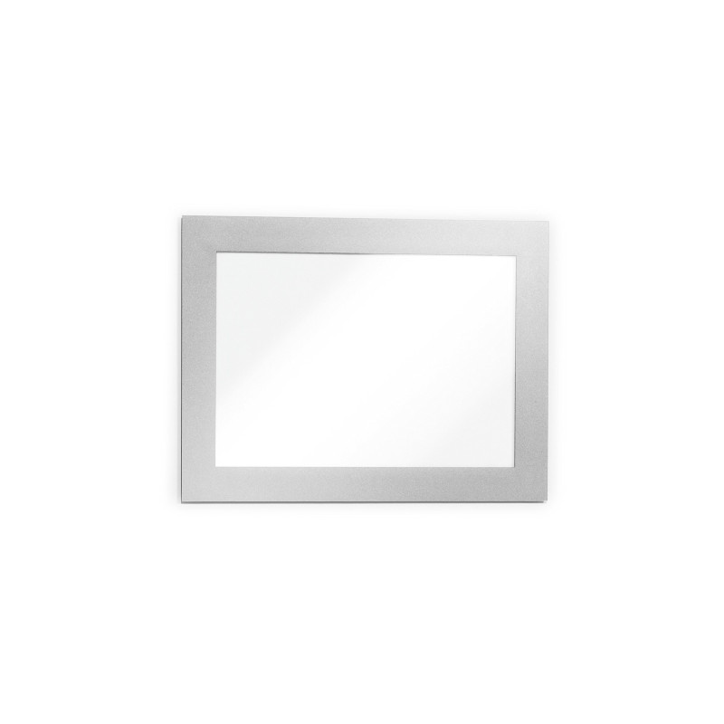 Durable 494823 Info Frame Duraframe Magnetic (A6, cadre magnétique pour surfaces métalliques) 5 pièces - Argent Durable 494823 Info Frame Duraframe Magnetic (A6, cadre magnétique pour surfaces métalliques) 5 pièces - Argent