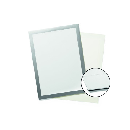 Durable Duraframe Grip Cadre d'affichage A4 Argent