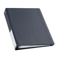 Durable 522758 Reliure à anneaux CD/DVD Index 40, 1 pièce, anthracite