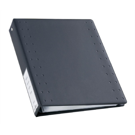 Durable 522758 Reliure à anneaux CD/DVD Index 40, 1 pièce, anthracite