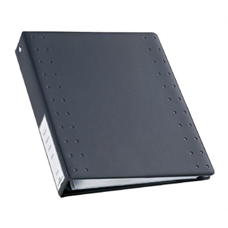 Durable 522758 Reliure à anneaux CD/DVD Index 40, 1 pièce, anthracite