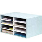 BANKERS BOX Fellowes Module Multi-Rangement Style Trieur De Bureau Vert/Blanc BANKERS BOX Fellowes Module Multi-Rangement Style Trieur De Bureau Vert/Blanc