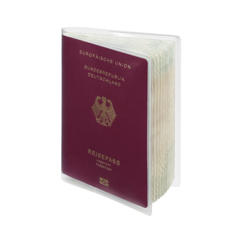 Durable 214319 Etui de Protège-Passeport 189 x 129 mm en plastique Résistant Transparent Durable 214319 Etui de Protège-Passeport 189 x 129 mm en plastique Résistant Transparent