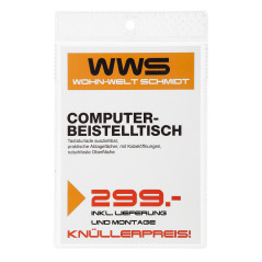 Durable 229719 Boîte de 100 Pochettes à suspendre pour documents A6