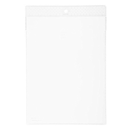 DURABLE - Pochette plastique - Pochette à suspendre - Pour document A5 - Pochette affichage - Boîte de 100 pièces - Transparent