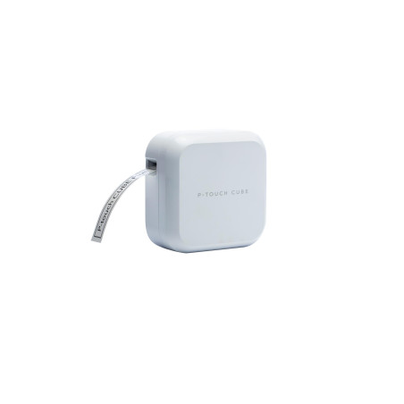 Brother PT-P710BTH imprimante d’étiquettes rechargeable Bluetooth, P-touch Cube Plus jusqu'à 24 mm, Noir, Normal
