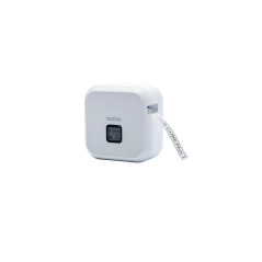 Brother PT-P710BTH imprimante d’étiquettes rechargeable Bluetooth, P-touch Cube Plus jusqu'à 24 mm, Noir, Normal