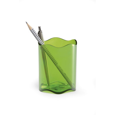 Durable 1701235017 Porte-crayons Trend, 1 pièce, vert translucide