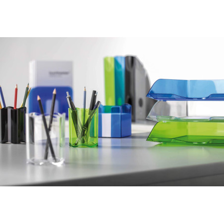 Durable 1701235017 Porte-crayons Trend, 1 pièce, vert translucide