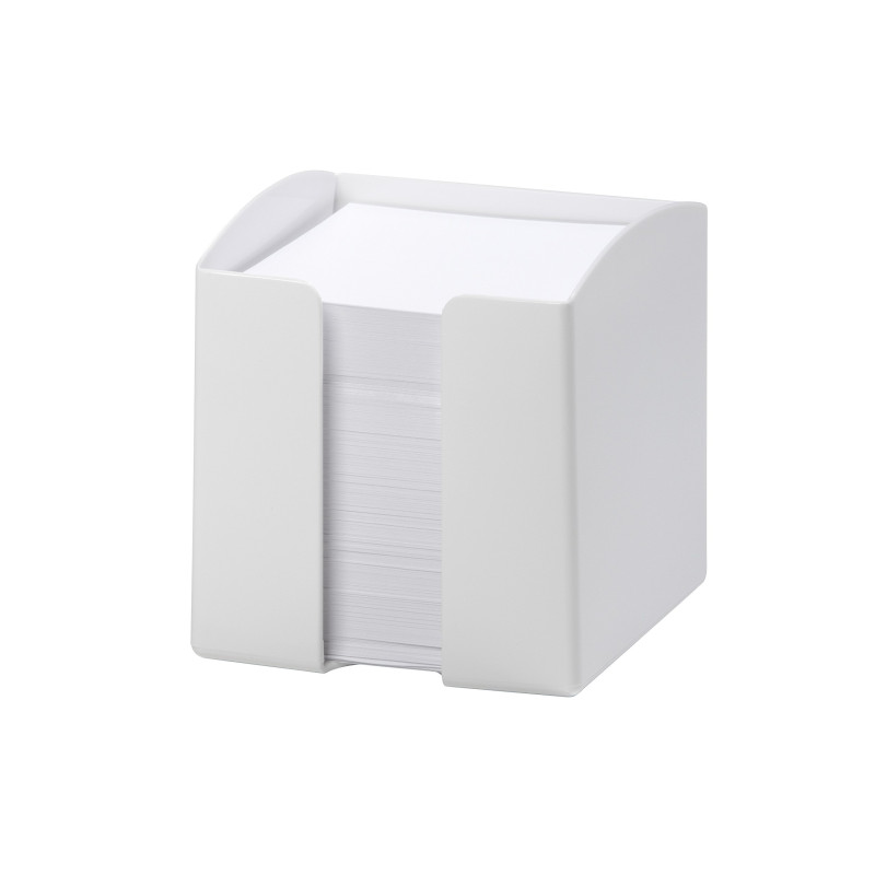 Durable 1701682010 Boîte à notes en plastique pour notes 90 x 90 mm, blanc Durable 1701682010 Boîte à notes en plastique pour notes 90 x 90 mm, blanc