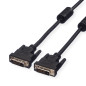 Value cable DVI cable pour écran DVI M - M cable de raccordement Dual Link noir 2 m Value cable DVI cable pour écran DVI M - M cable de raccordement Dual Link noir 2 m