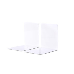 MAUL Serre-Livre en Métal (2 Pièces) 14 x 12 x 14 cm, Organisateur, Décoration pour le Livre, l'Étagère, le Bureau et la Maison,