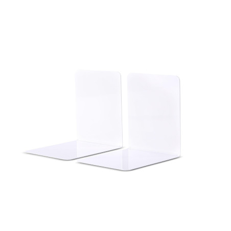 MAUL Serre-Livre en Métal (2 Pièces) 14 x 12 x 14 cm, Organisateur, Décoration pour le Livre, l'Étagère, le Bureau et la Maison,