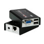 ATEN CE100 Prolongateur KVM mini USB 100 m Noir/Argent ATEN CE100 Prolongateur KVM mini USB 100 m Noir/Argent