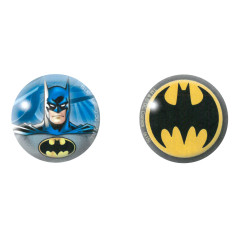 Joy Toy 301016 – Batman Aimants De 2,5 cm en Verre, 4 pièces dans Un Emballage Cadeau, 1 x 8,5 x 9,5 cm