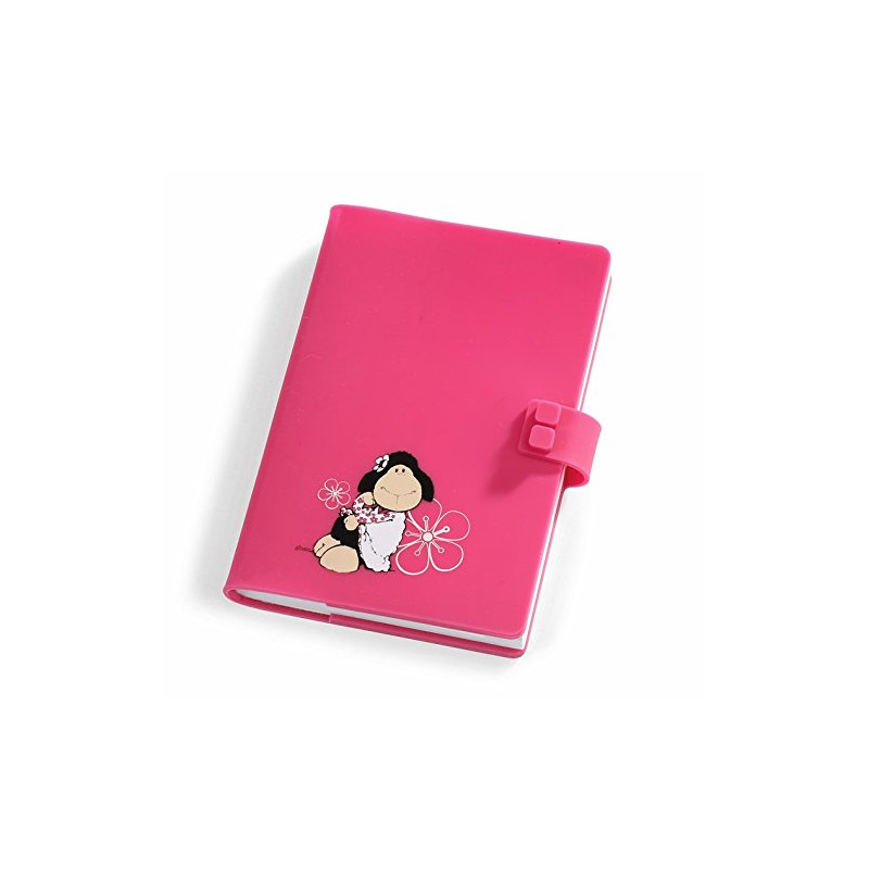 NICI - 38847 - Jl16 - Carnet De Note Couverture en Silicone - A6 Jolly Lynn
