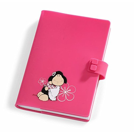 NICI - 38847 - Jl16 - Carnet De Note Couverture en Silicone - A6 Jolly Lynn