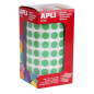 Apli kids 4854 Rouleau de gommettes ronds Ø 10,5 cm Vert