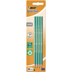 BIC Evolution Original Crayons à Papier - HB, Blister de 4
