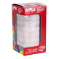 Apli 11903 - Gommettes Rondes en rouleau - Couleur : Blanc - Dimension : 10,5 mm