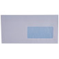 GPV Boite 500 enveloppes auto-adhésives 80g format DL 110x220mm fenetre 45x100
