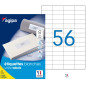 Apli 118992 Boîte de 5600 Etiquettes multi-usage A4 52,5 x 21,2 mm