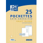 Oxford Correspondance Pochettes auto adhésives Pack de 25 Kraft brun Oxford Correspondance Pochettes auto adhésives Pack de 25 Kraft brun