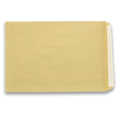 Oxford Correspondance Pochettes auto adhésives Pack de 25 Kraft brun