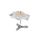 MAPED Piique-notes socle et épingle en métal H 110 mm Argent