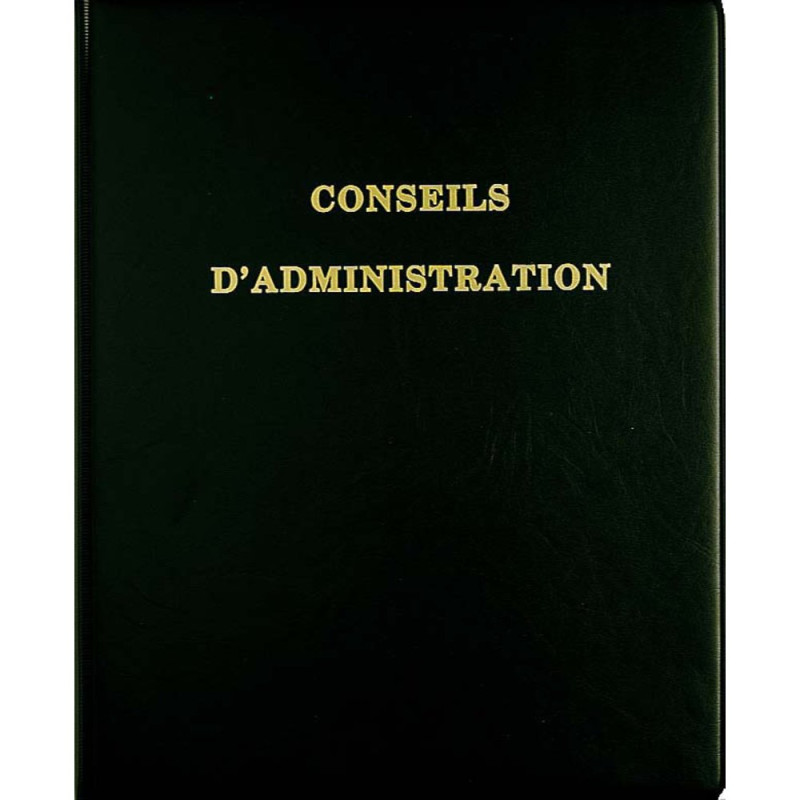 EXACOMPTA Reliure à 4 anneaux Délibérations Conseil d'Administration avec Recharge 5419E EXACOMPTA Reliure à 4 anneaux Délibérations Conseil d'Administration avec Recharge 5419E