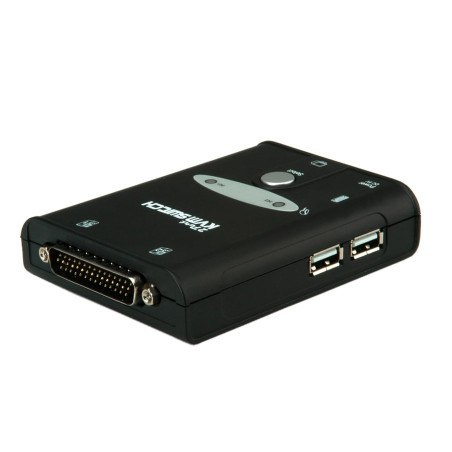 VALUE Commutateur KVM « Star », 1U - 2 PC, HDMI, USB
