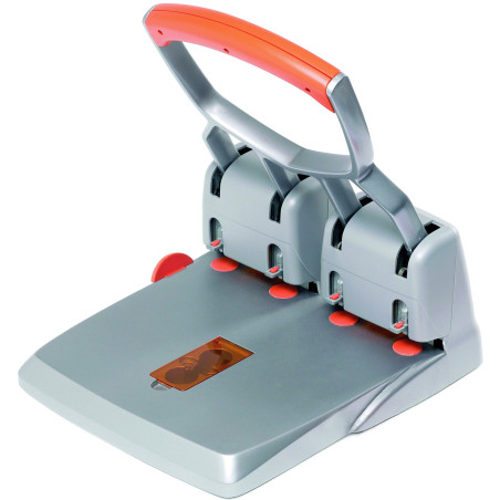 Rapid Perforateur en plastique et métal Argent / Orange 23223100