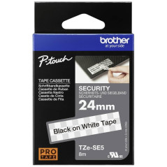 Brother Ruban 24MM N/Blanc