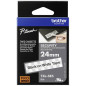 Brother Ruban 24MM N/Blanc Brother Ruban 24MM N/Blanc