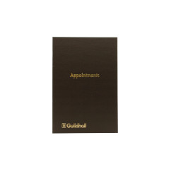Guildhall Rendez-vous Livre 108 pagess 298x203mm Noir - Ref T1197