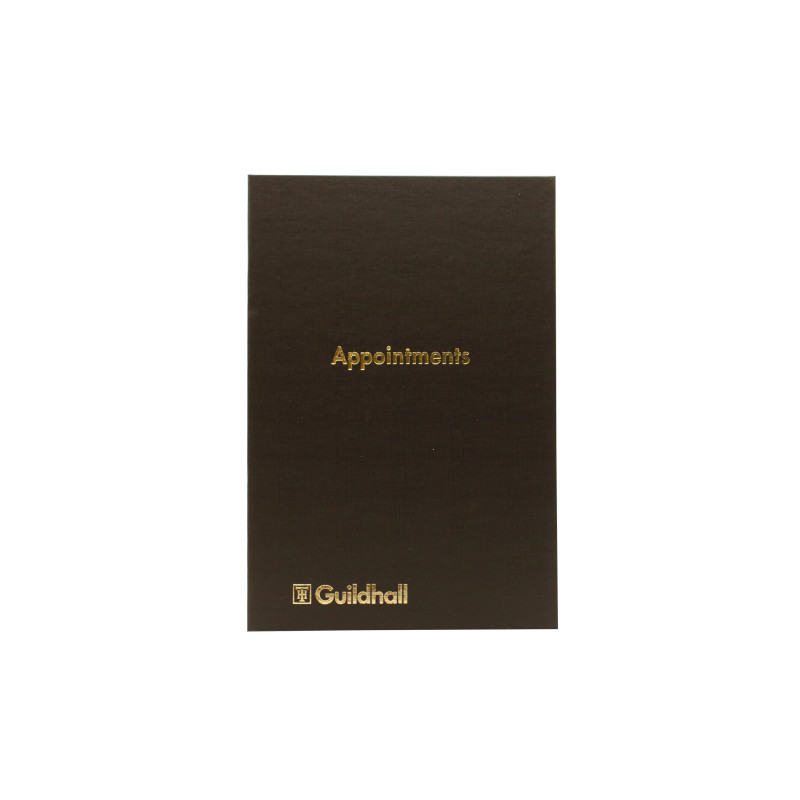 Guildhall Rendez-vous Livre 108 pagess 298x203mm Noir - Ref T1197 Guildhall Rendez-vous Livre 108 pagess 298x203mm Noir - Ref T1197