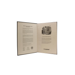 Guildhall Rendez-vous Livre 108 pagess 298x203mm Noir - Ref T1197