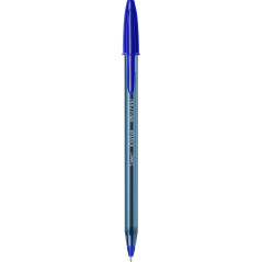 BIC Cristal Exact Stylos-Bille Pointe Aiguille (0,7 mm) - Écriture Précise et Fluide - Bleu, Boîte de 20