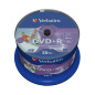 Verbatim (43512) : DVD+R 16x 50-pack : Printable Optical Media Verbatim (43512) : DVD+R 16x 50-pack : Printable Optical Media