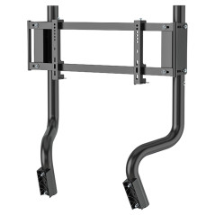 OPLITE Single Monitor Stand Support Ecran Jusqu'à 50" Pouces Fixation VESA pour Cockpit GTR Elite