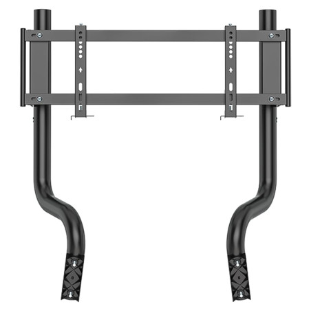 OPLITE Single Monitor Stand Support Ecran Jusqu'à 50" Pouces Fixation VESA pour Cockpit GTR Elite