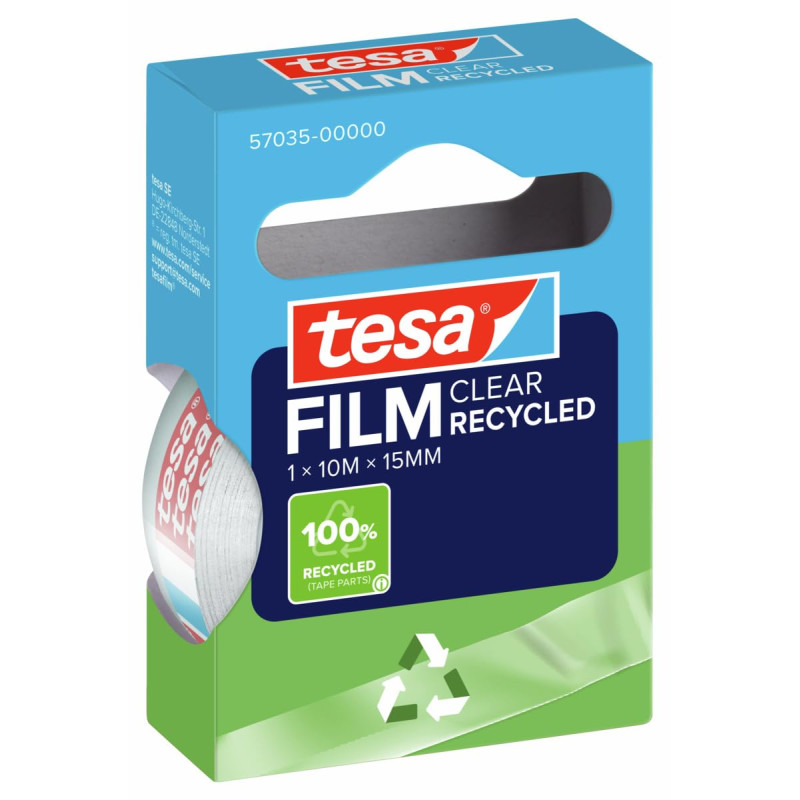 tesafilm Eco & Clear, 10m:15mm