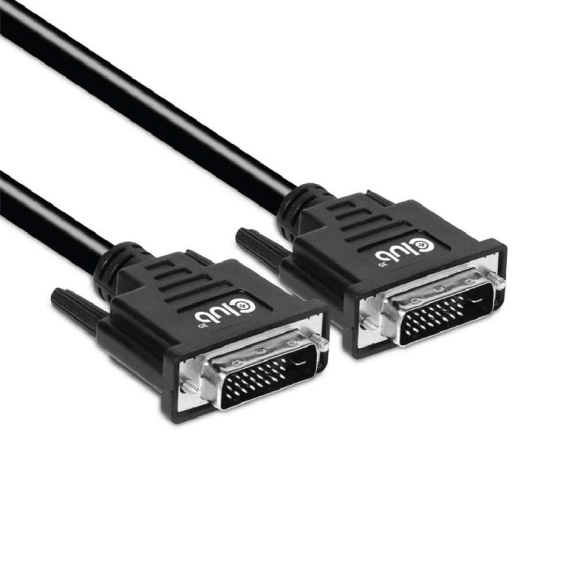 Club 3D Câble DVI Dual Link (24+1) bidirectionnel 3 m M/M