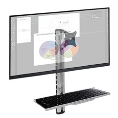 Techly ICA-PLW 01 support mural d'écran plat 68,6 cm (27") Argent - Supports muraux d'écrans plats (8 kg, 38,1 cm (15"), 68,6 cm