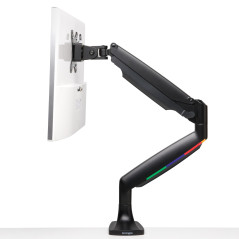Kensington, Bras articulé SmartFit One-Touch, Hauteur réglable, simple, K59600WW
